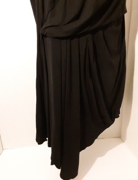 Helmut Lang asymmetrical high low draped d… - Picture 4 of 8